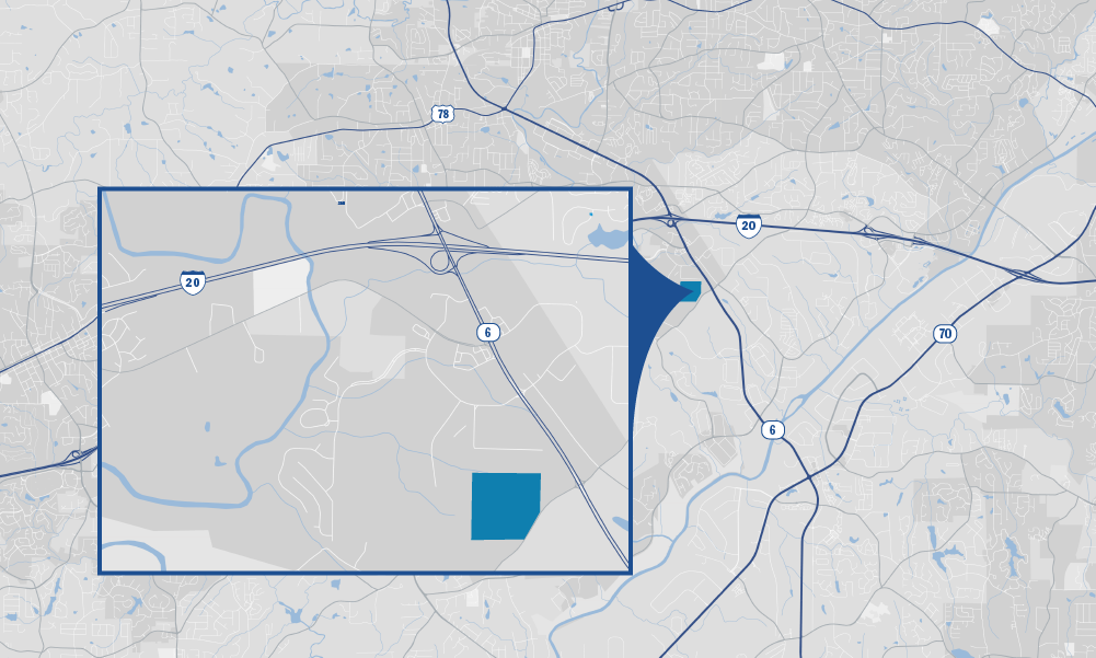 Atlanta Ga Network Distribution Center Map 