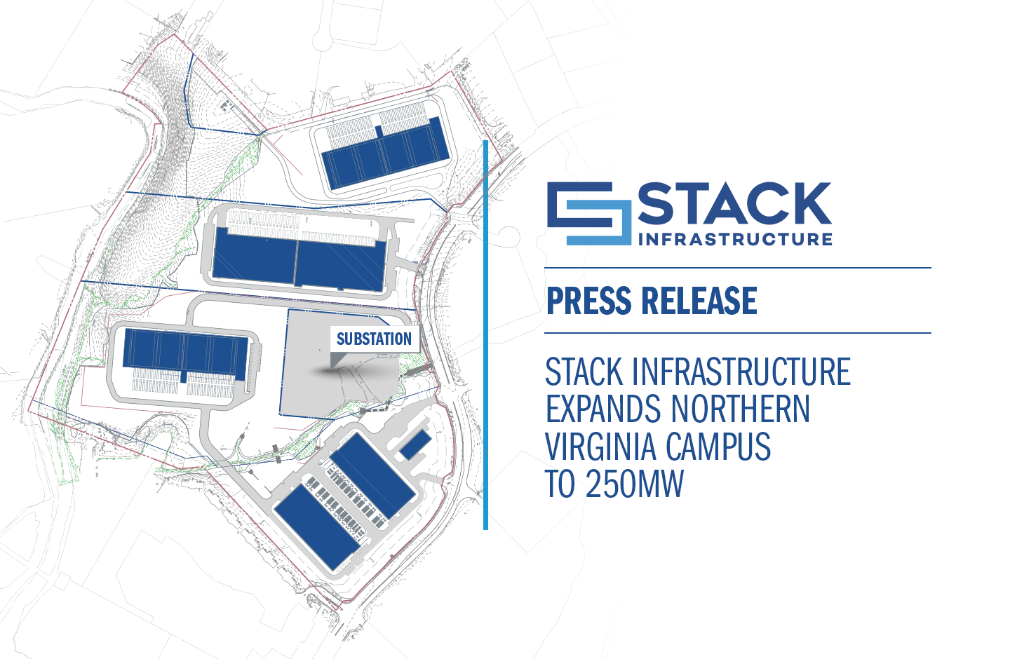 STACK Infrastructure Expands Northern Virginia Campus to 250MW