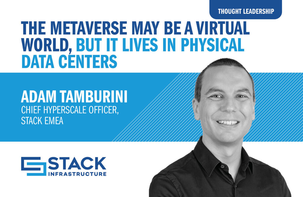 The metaverse may be virtual, but it lives in data centers