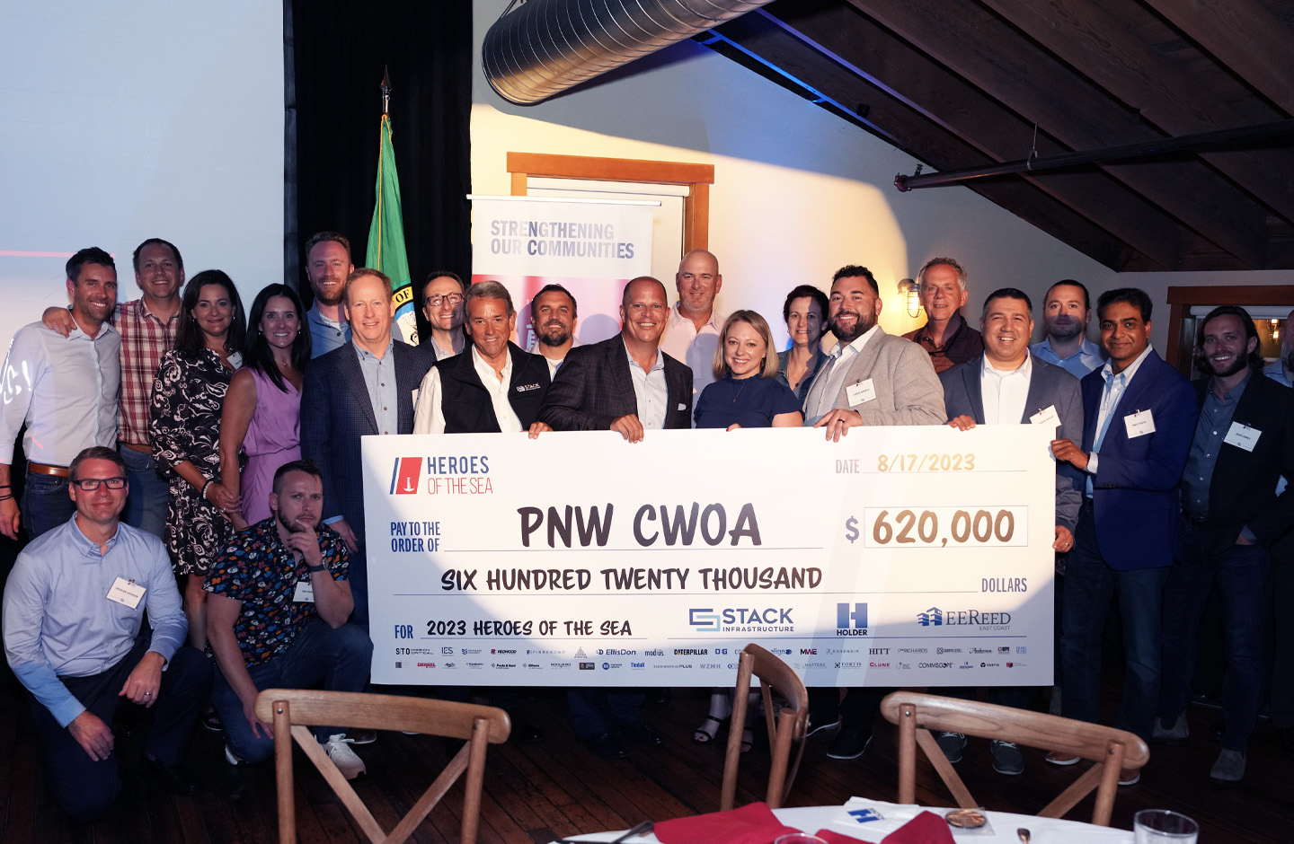 STACK Infrastructure’s Heroes of the Sea Charitable Fundraiser Exceeds $1.3 Million in Program Lifetime Giving