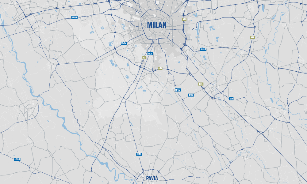 Milan Overview Map